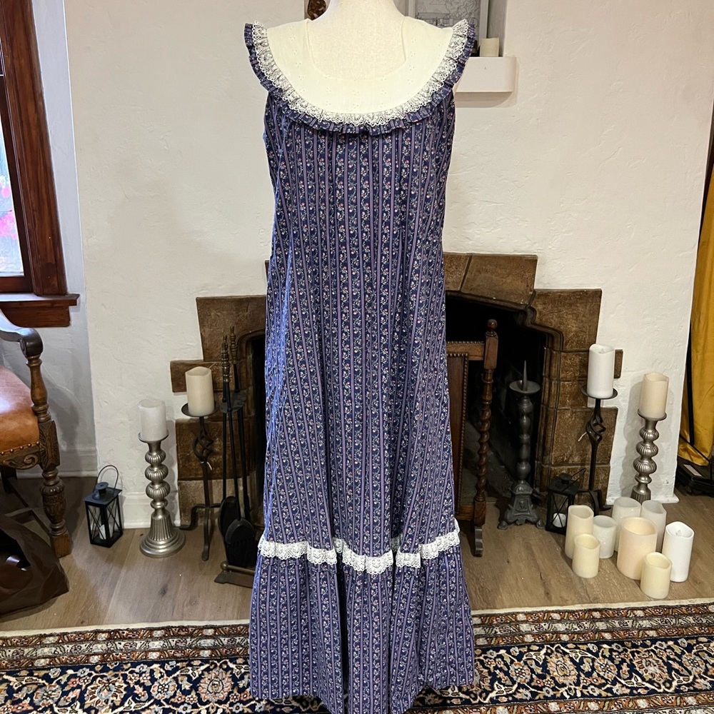 Vintage Tropicana Hawaii Calico “cottagecore” dress Sz 6